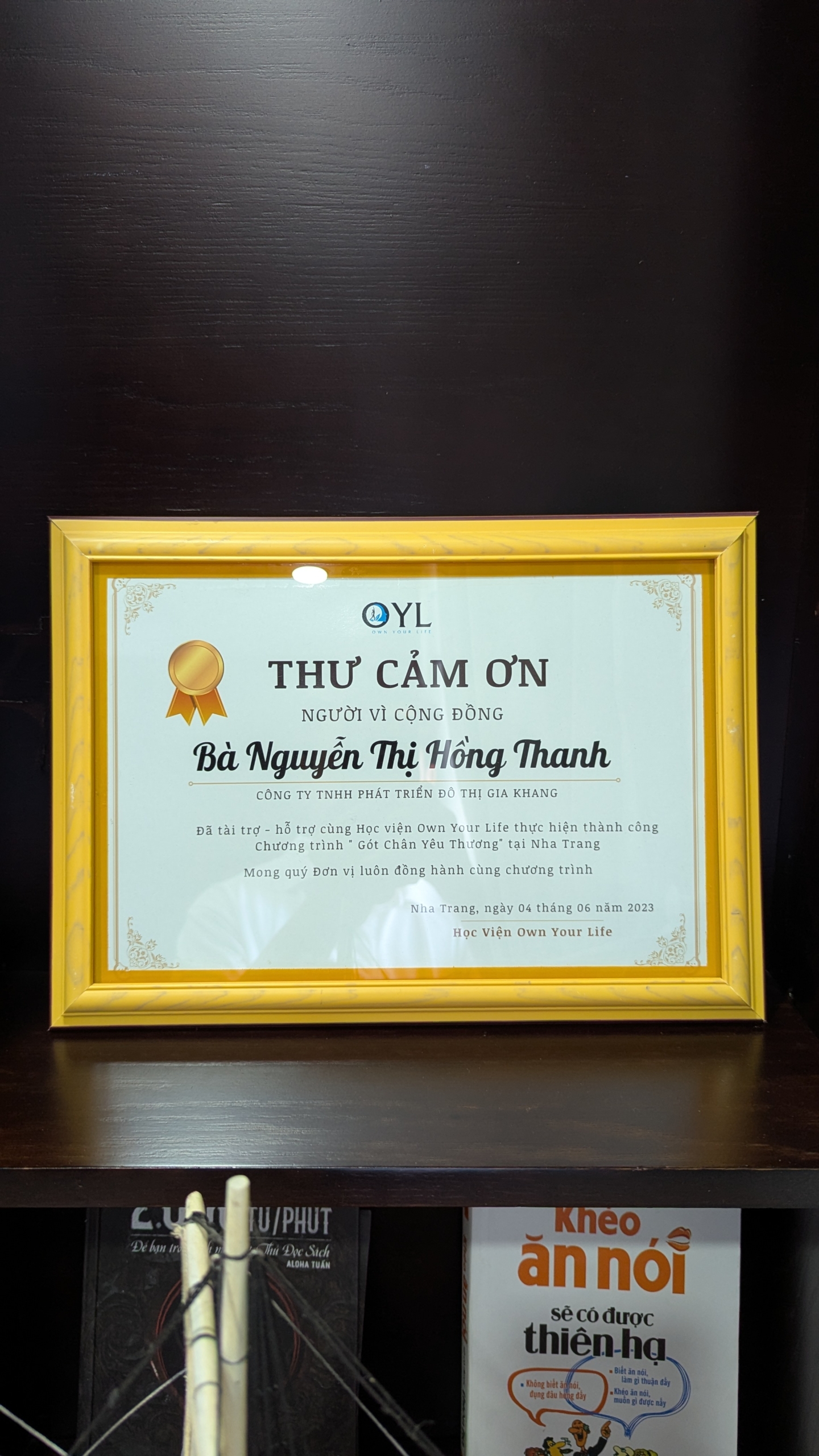 HOẠT ĐỘNG TÀI TRỢ CHƯƠNG TRÌNH GÓT CHÂN YÊU THƯƠNG NĂM 2023